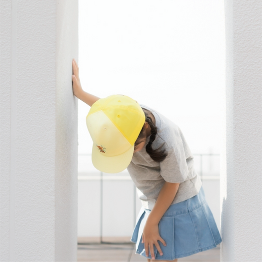 經典款兒童球帽-山羌亮黃