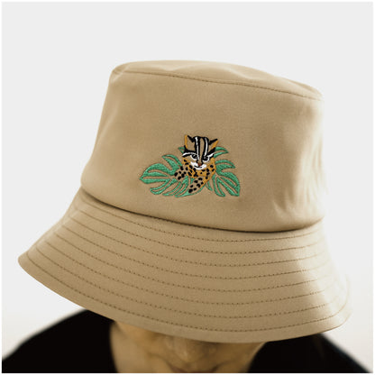 大人款-調節漁夫帽-石虎卡其